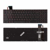 Клавиатура для ноутбука Asus ROG G551 N551 красная с подсветкой