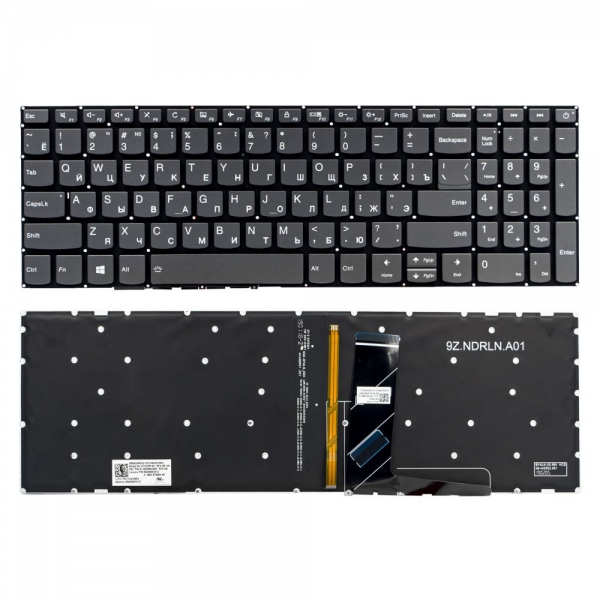 Клавиатура ноутбука Lenovo IdeaPad S340-15 S340-15 S340-15IML S340-15IWL с подсветкой