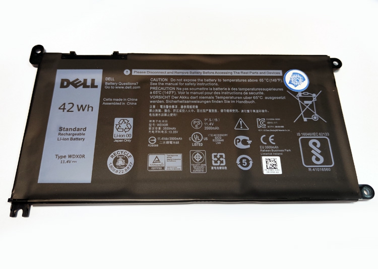 Аккумулятор Dell WDX0R T2JX4 FC92N, батарея 15-5538 15-5568 15-5570 P66F оригинал