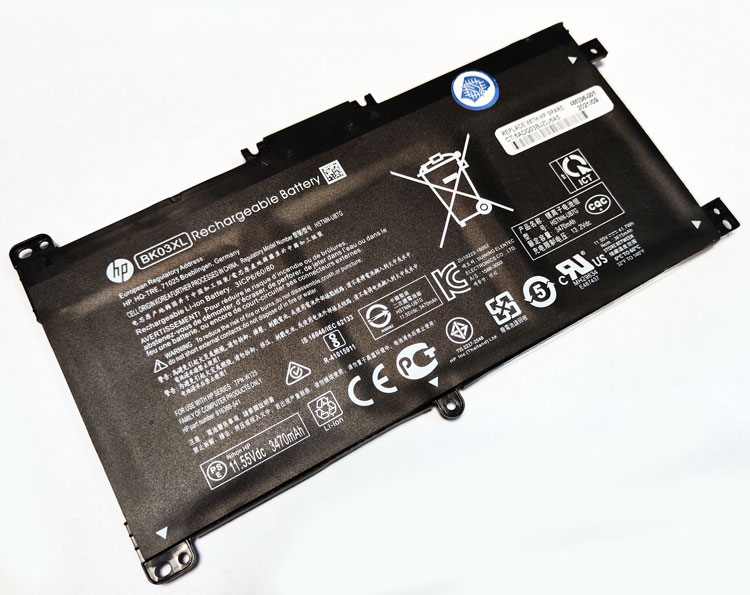 Аккумулятор HP BK03XL для ноутбука Pavilion 14-ba100 x360 Pavilion x360 14-ba000 11.55V 3615mAh 41.7Wh оригинал