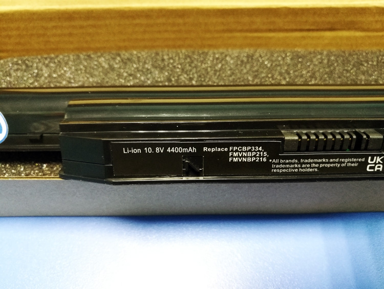 Аккумулятор FPCBP334, батарея Fujitsu LifeBook LH532-AP для ноутбука 4400mAh