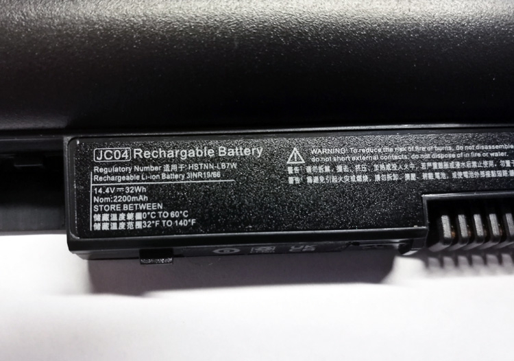  JC04   HP 15-BS 15-BW 245 G6 250 G6 14.4V 2200mAh