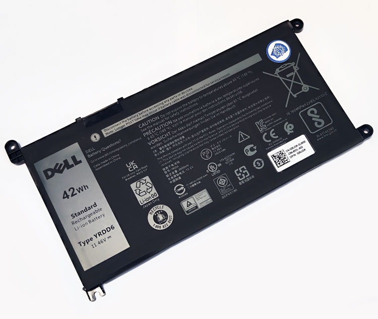  YRDD6   Dell  Inspiron 5480 5482 5485 5491 3310 7586 3582 42Wh