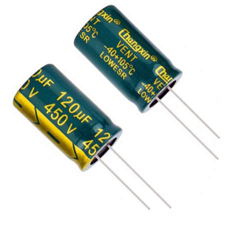 Конденсатор 120uf 450v 18x30 мм LOW ESR