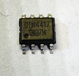 DTM4417 MOSFET P-Channel 30-V 13A sop-8