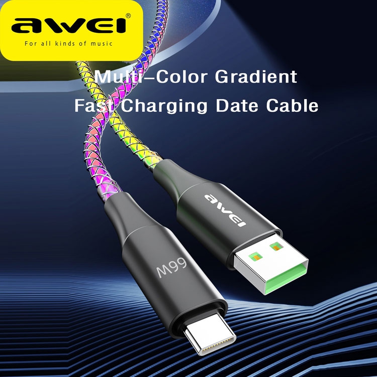  PD66W   USB  Type-C   Awei CL-127T super fast charge