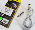 Кабель PD18W Type-C в Apple 8pin Lightning белый для телефона Awei CL-68