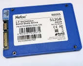 Netac 512   SSD- N600S NT01N600S-512G-S3X