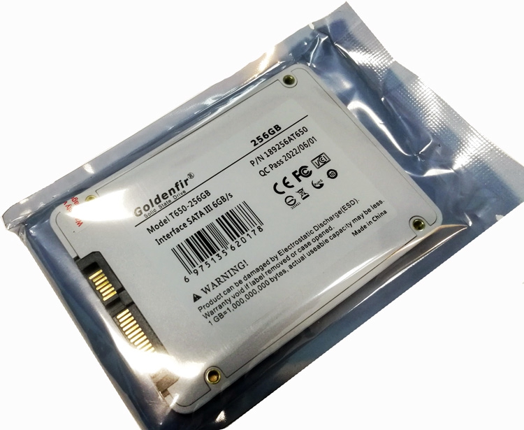 SSD ,  Goldenfir 256    2.5 