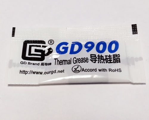 Термопаста GD900 0.5 гр пластиковая упаковка