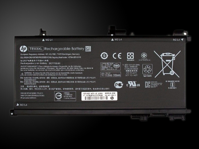  TE03XL   HP 15-bc00015-bc456urOmen 15-AX 11,55V 5350mAh orig