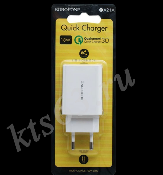 Адаптер питания BA21A quick charge