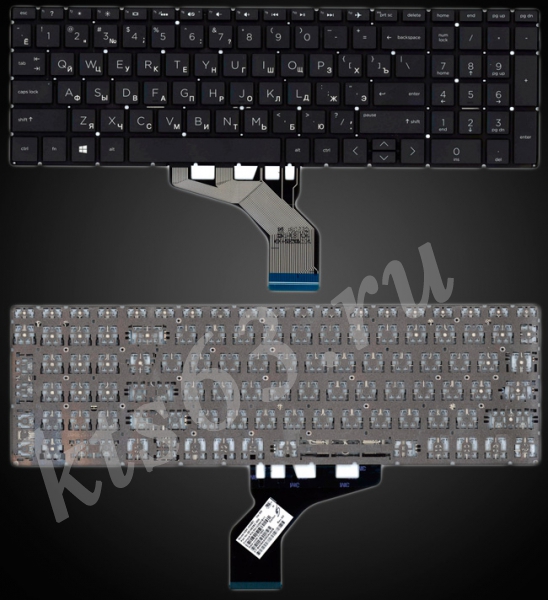 Клавиатура HP для ноутбуков 15-DA 15-DR 15-DB NSK-XN5BC