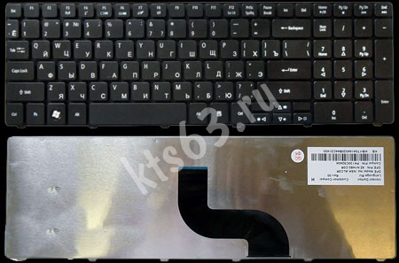 Клавиатура Acer Aspire Timeline 5810T 5738G 7750G NEW70  TE11 5551 7740 5820T