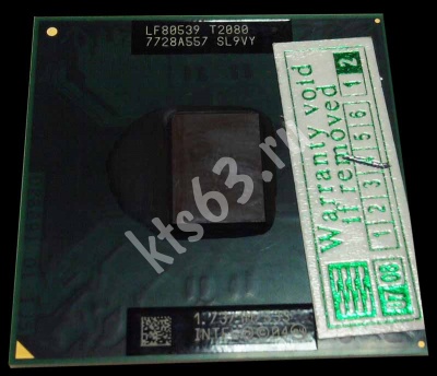 Процессор Intel T2080, 1.73Ghz,  1M, 533