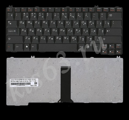 Клавиатура Lenovo IdeaPad 3000 C100 C460 G410 G430 N100 V100 Y300 Y430 Y510 