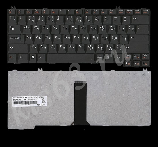Клавиатура Lenovo IdeaPad 3000 C100 C460 G410 G430 N100 V100 Y300 Y430 Y510