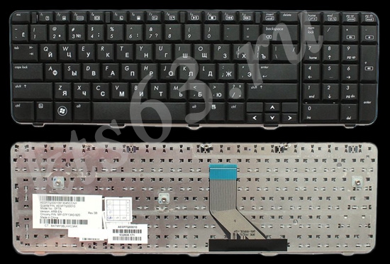 Клавиатура HP Presario CQ70-100 CQ71-200 G71 G71-445 G71T-333 G71T-400