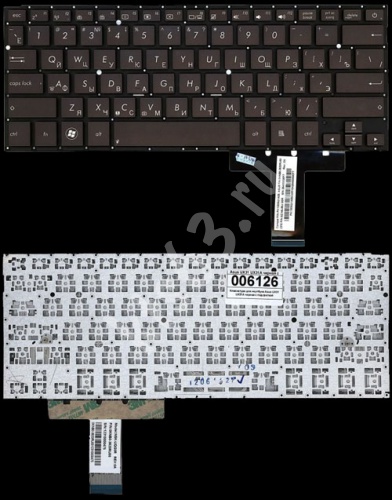 Клавиатура Asus UX31A UX31A U38D U38DT U38N без подсветки