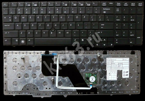 Клавиатура HP Compaq EliteBook 8540P 8540W