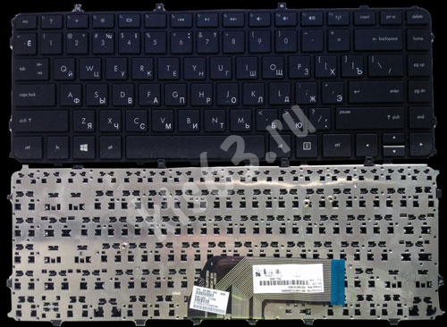 Клавиатура HP Sleekbook 6 Envy 6-1000 Envy 4-1000 в рамке
