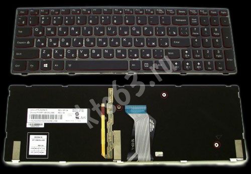 Клавиатура Lenovo Y590 Y500 С подсветкой