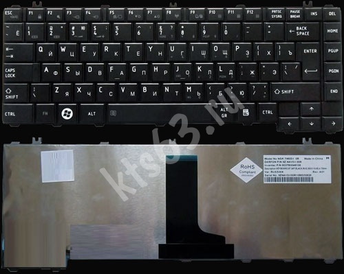 Клавиатура Toshiba Satellite C600 L640 L730