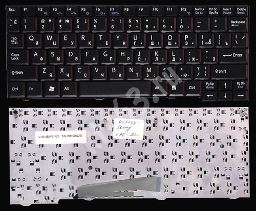 Клавиатура Sony Vaio VPC-M