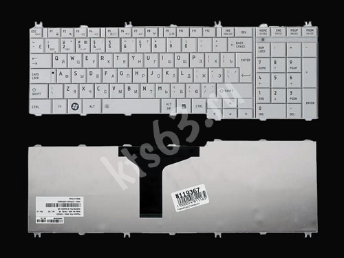 Клавиатура TOSHIBA Satellite C650 L650 L670 NSK-TN0GV
