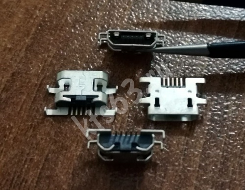 Разъем Micro USB B 5Pin (на плату)