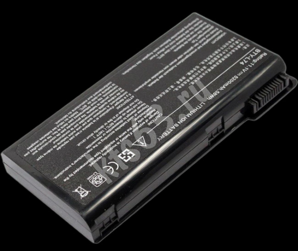 Аккумулятор BTY-L74 для ноутбука MSI A6200 CX620 CR600 MS-1683 GE700 11.1V 4400mAh