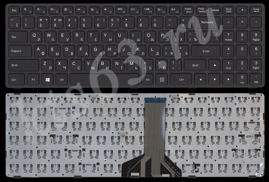 Клавиатура PK1310E1A00 ноутбука Lenovo IdeaPad B50-50 100-15IBD