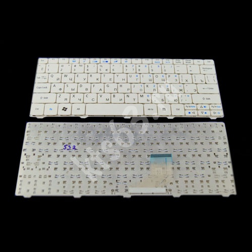 Клавиатура Acer One 532 522 D255 D260 белая