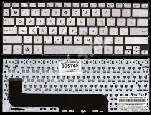 Клавиатура Asus Zenbook UX21E