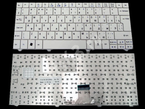 Клавиатура Acer Aspire One 721 White 
