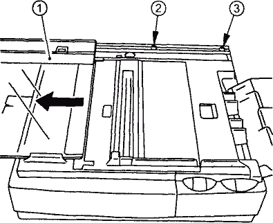  винты 2 и 3, фиксирующие рельс