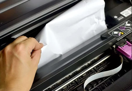 Замятие бумаги в струйном принтере